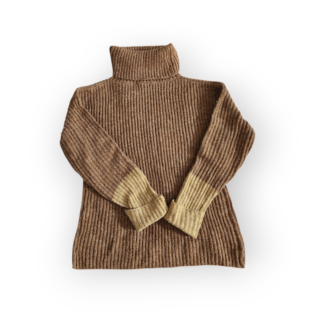 Anthropologie Mystree Chunky Turtlneck Sweater